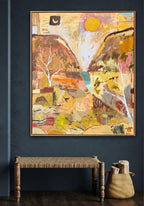 Ancient Gorge - Original Artwork-Original Art-Greta Hounslow-Greenhouse Interiors Pty Ltd