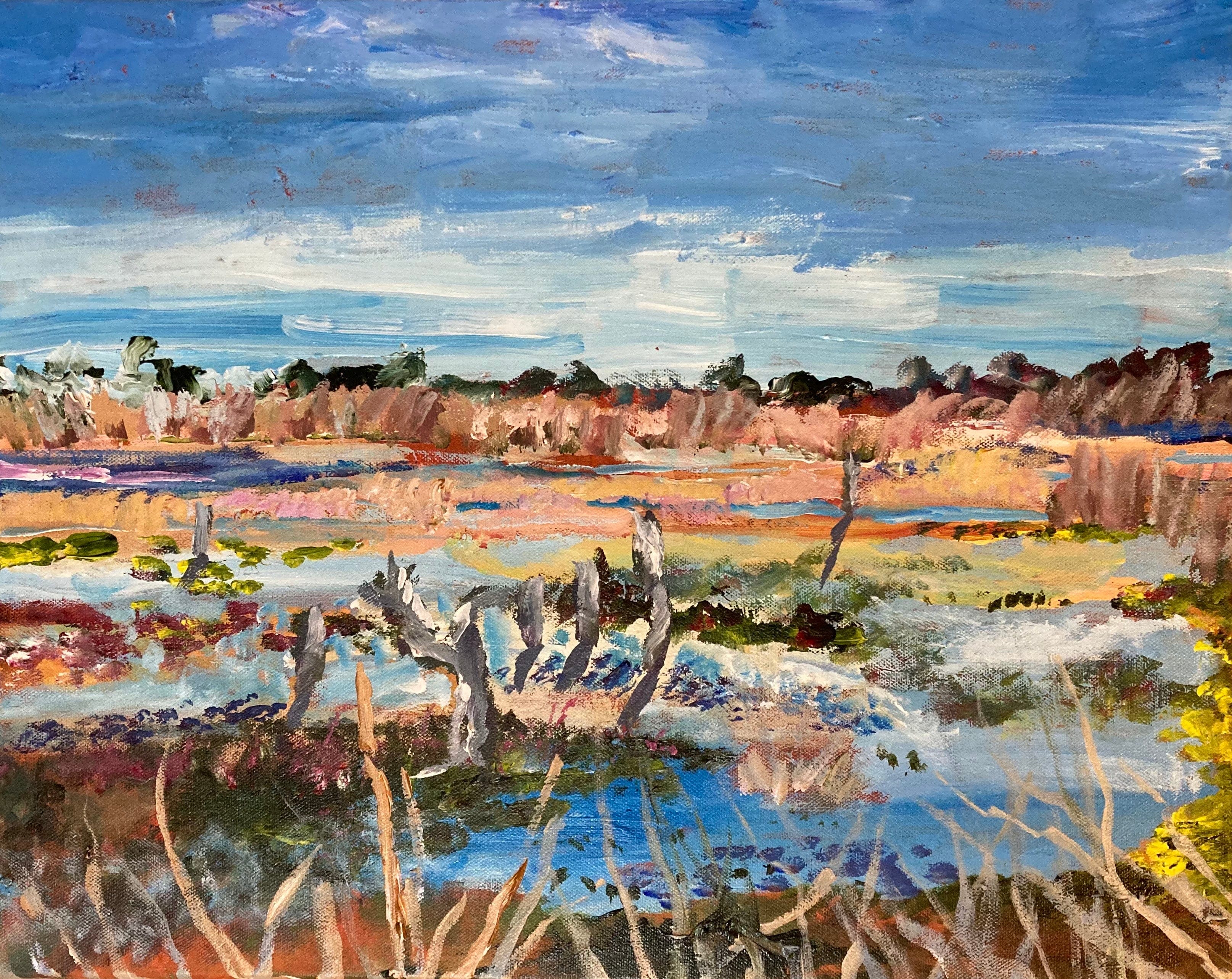 Fivebough Wetlands 8 - Original Art