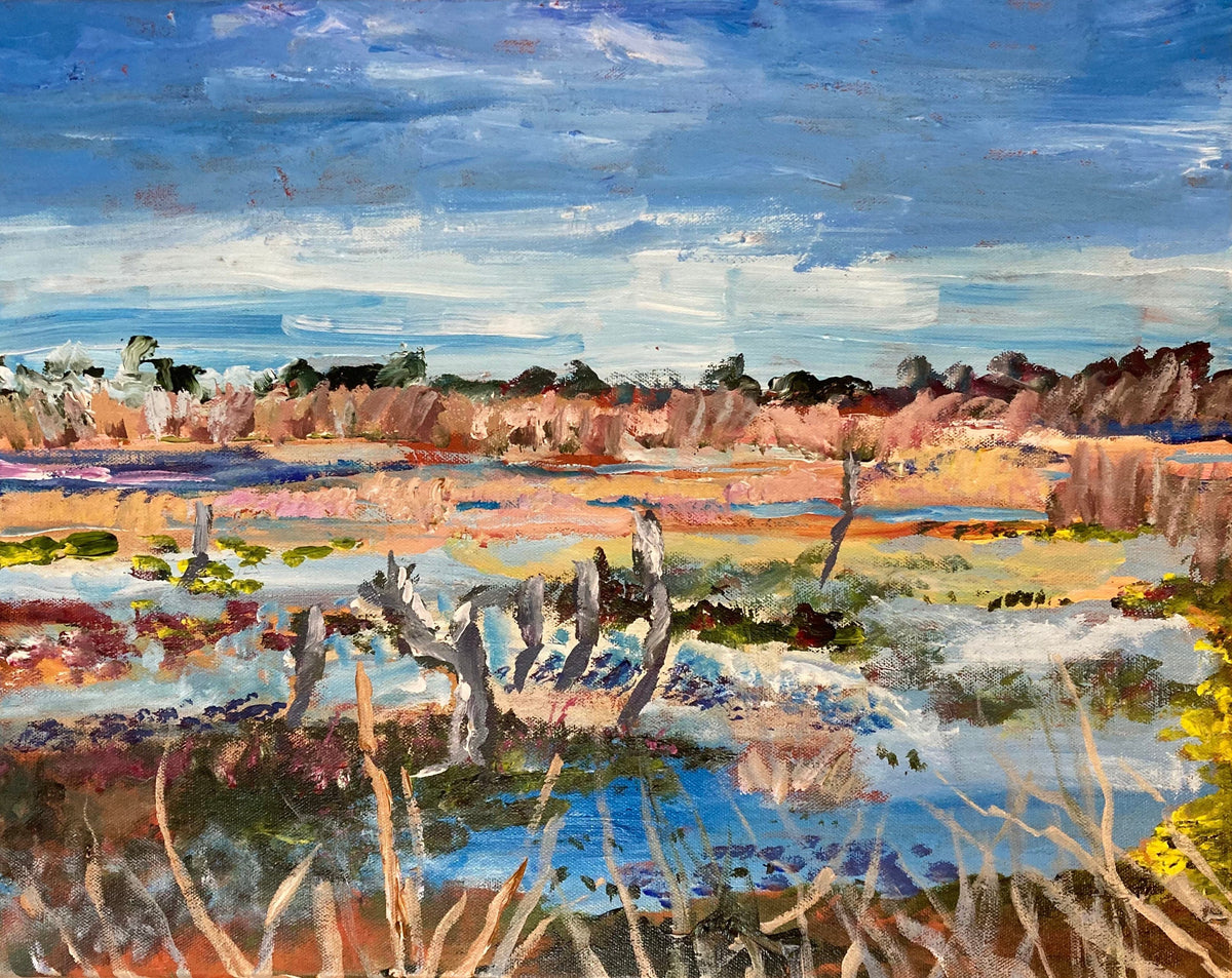 Fivebough Wetlands 8 - Original Art