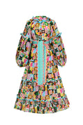 Zaire Dress Multi-Fashion-Celia B-Greenhouse Interiors Pty Ltd