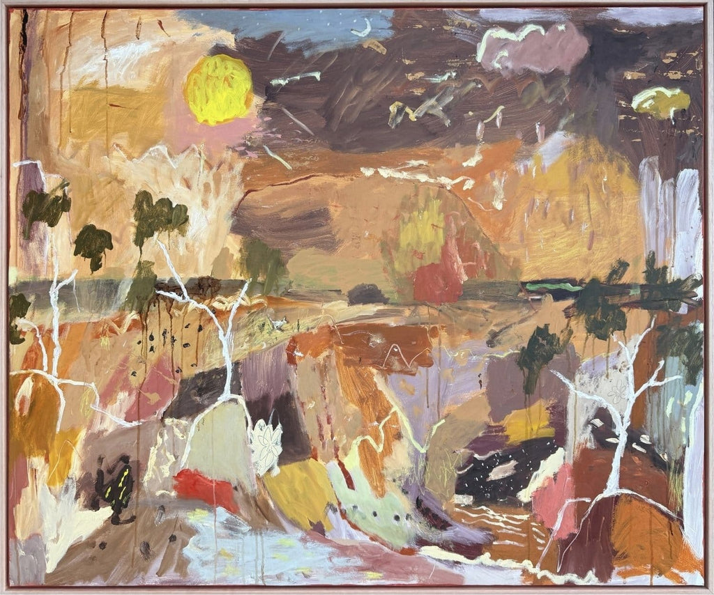 Sacral Storm - Original Artwork-Original Art-Greta Hounslow-Greenhouse Interiors Pty Ltd