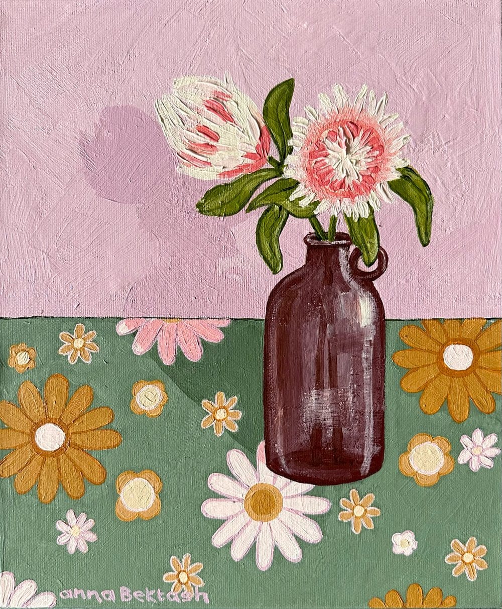 Vintage Protea - Limited Edition Print