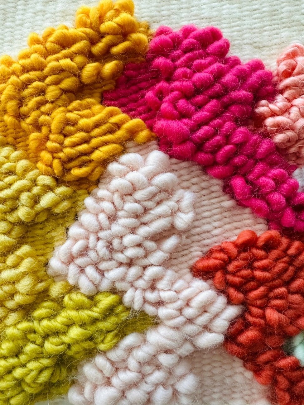 Rainbow Lands Mini 10 - Handwoven Art