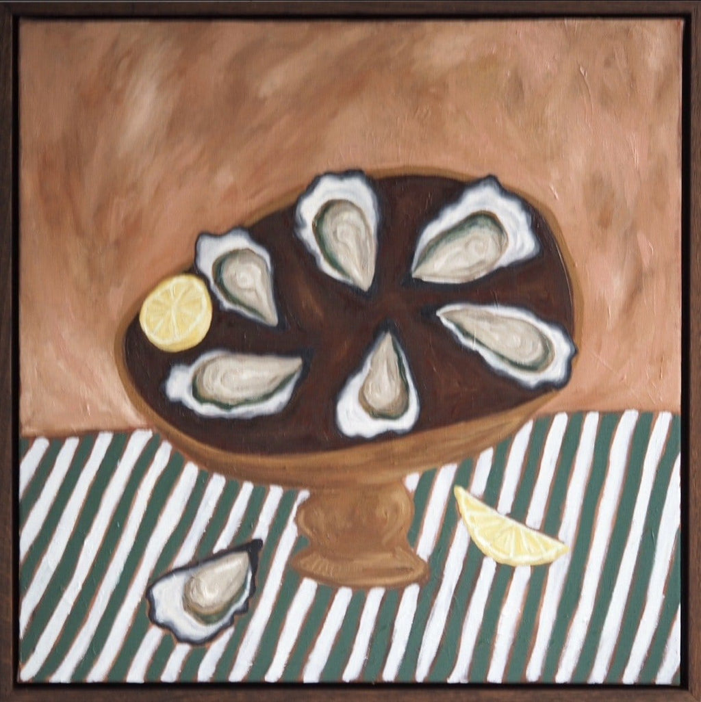 A Touch Of Green - Original Art-Original Art-Aleisha Hobson-Greenhouse Interiors Pty Ltd