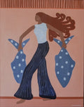 Fierce And Fiesty - Original Art-Original Art-Lily Mayfield-Greenhouse Interiors Pty Ltd