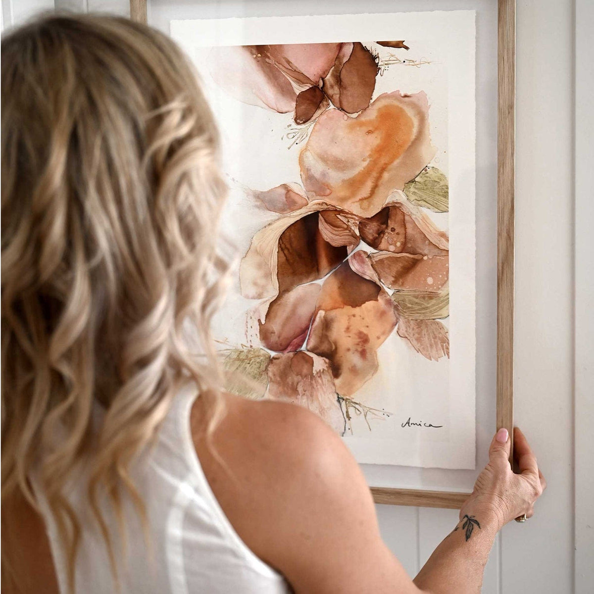 Delicate Power 2 - Framed Art Print