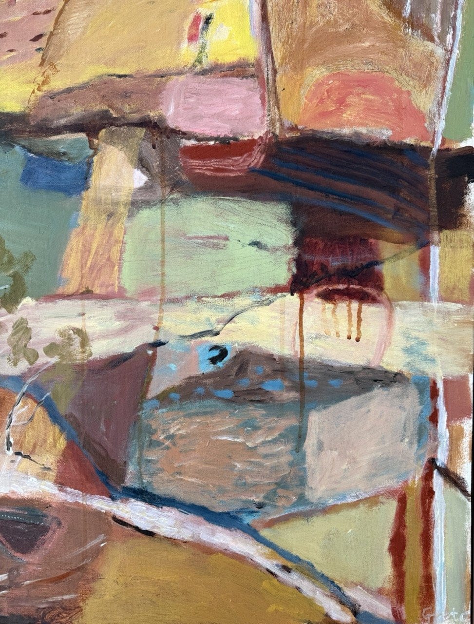 Midday At Hamersley Gorge  - Original Artwork