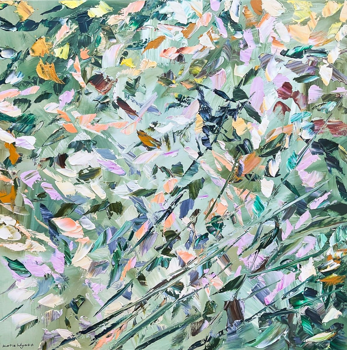 Green Silks - Original Artwork