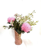 Skinny Crush Vase 'Gold Pink'