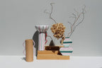 Lilac And Green Wiggle Vase