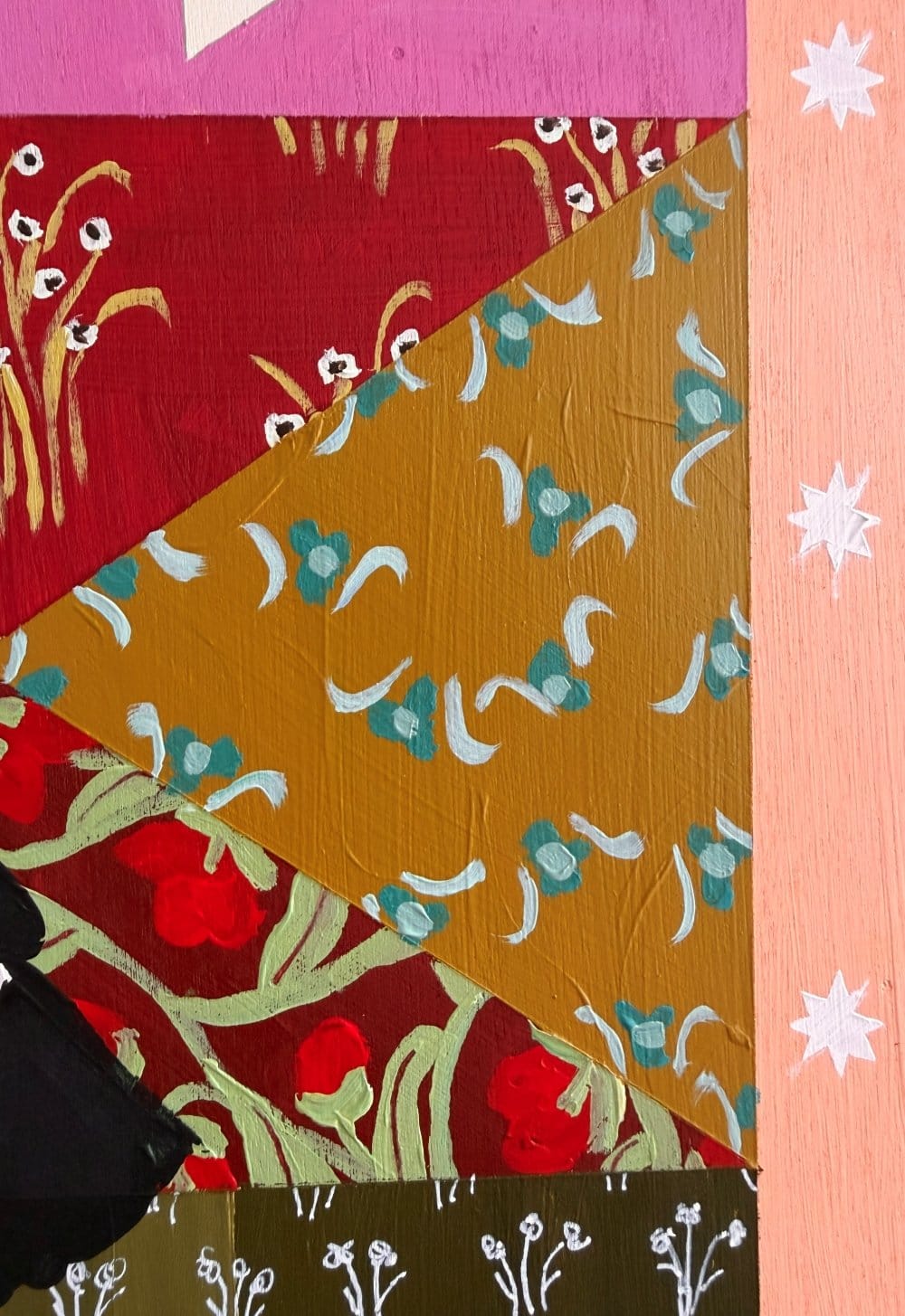 Stitched Into The Marrow Of A Family Quilt - Original Artwork