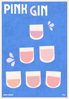 Studio Pink Gin - Limited Edition Print
