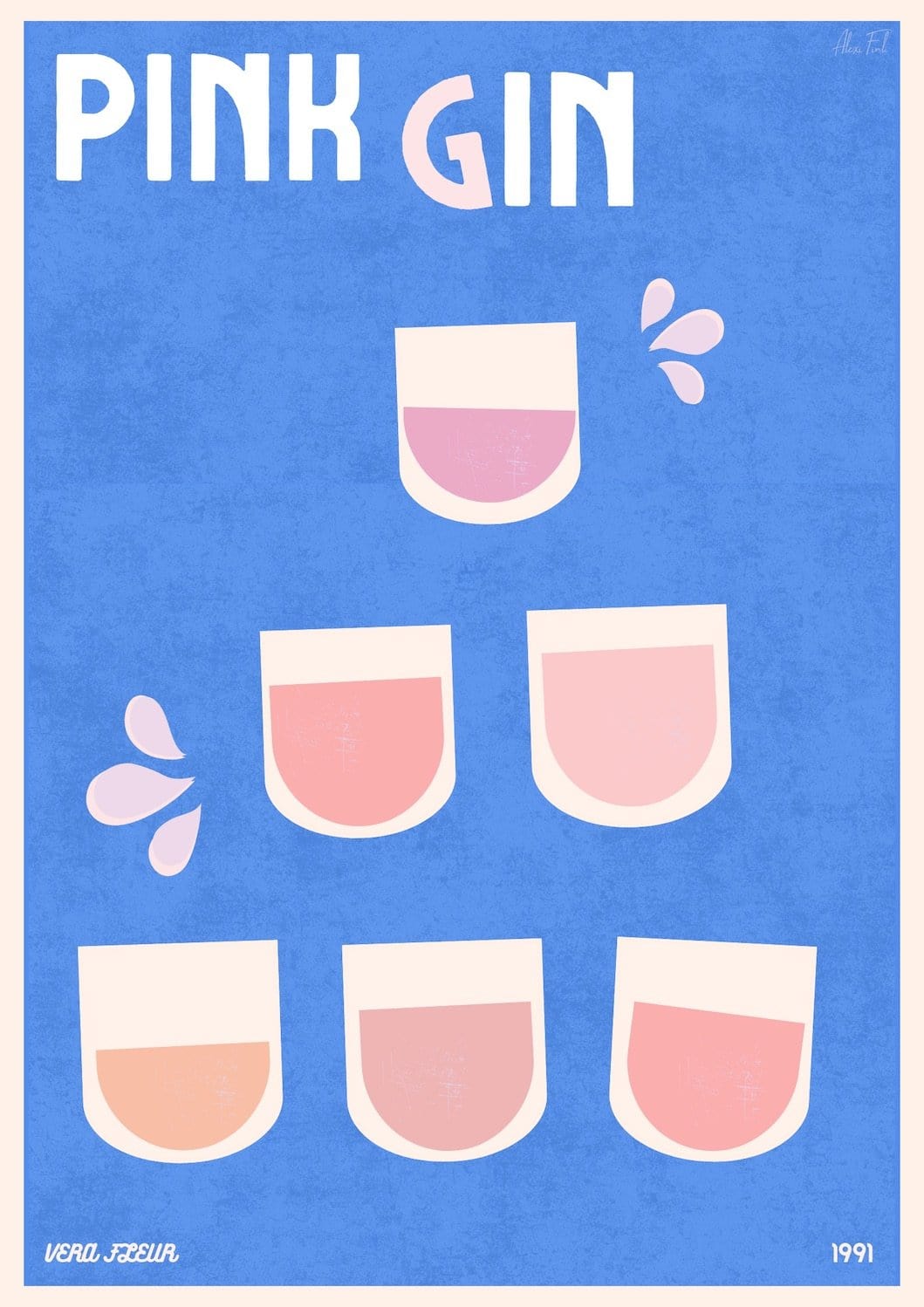 Studio Pink Gin - Limited Edition Print