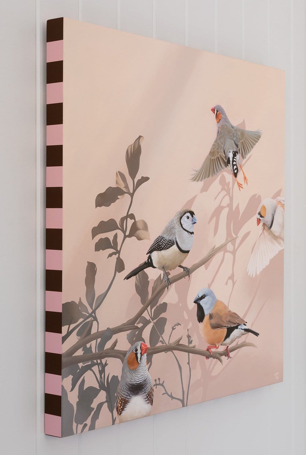 You're The Fanciest Finch I Know - Original Art