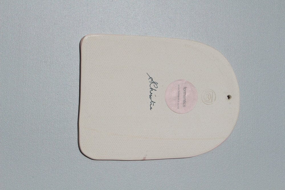 Art Tile - Burgundy Vessel