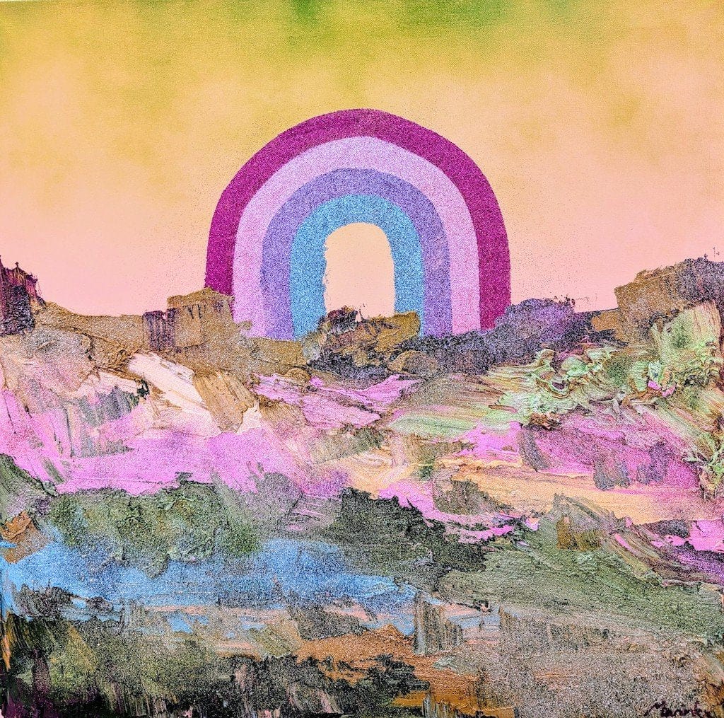 Rainbow Meadow - Original Art