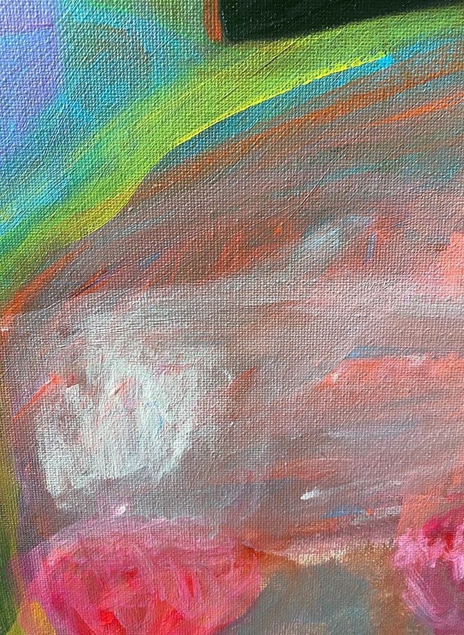 Sustained By The Clouds - Original Artwork