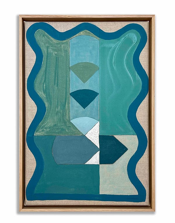 Wavy Blue - Original Art