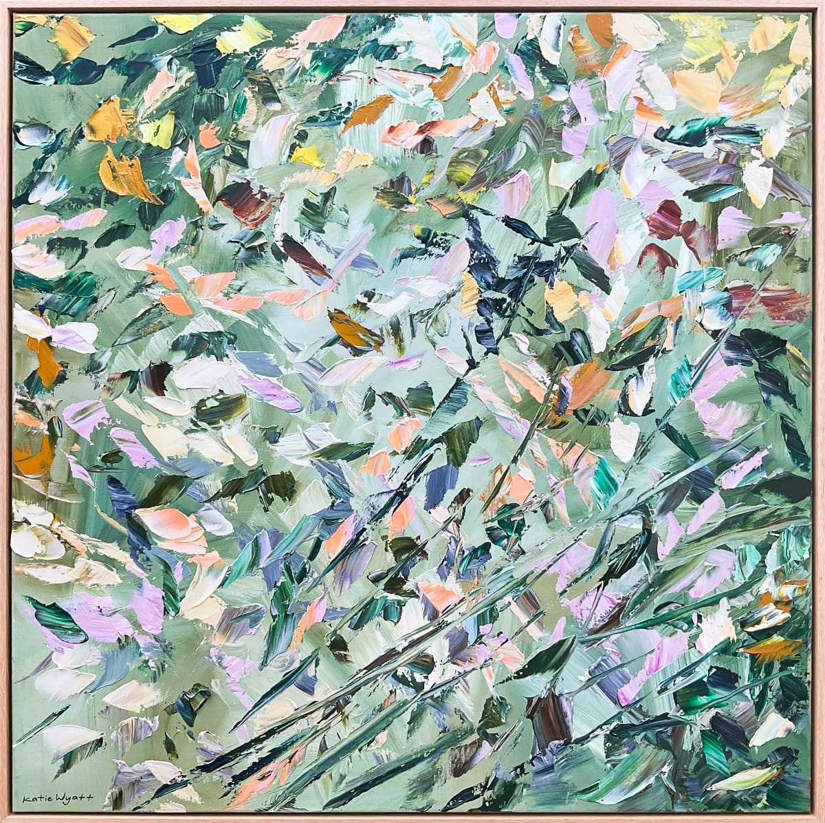 Green Silks - Original Artwork