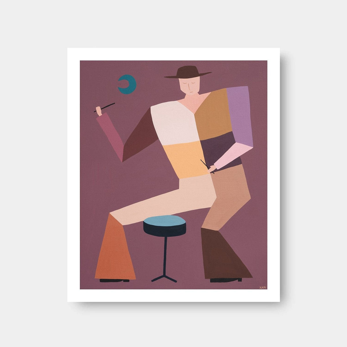 My Heart Is A Drum - Limited Edition Print