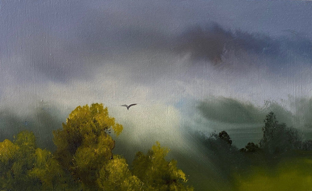 Flying Through The Light - Original Art