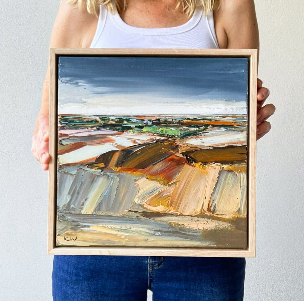 Wind Plains - Original Artwork-Original Art-Katie Wyatt-Greenhouse Interiors Pty Ltd