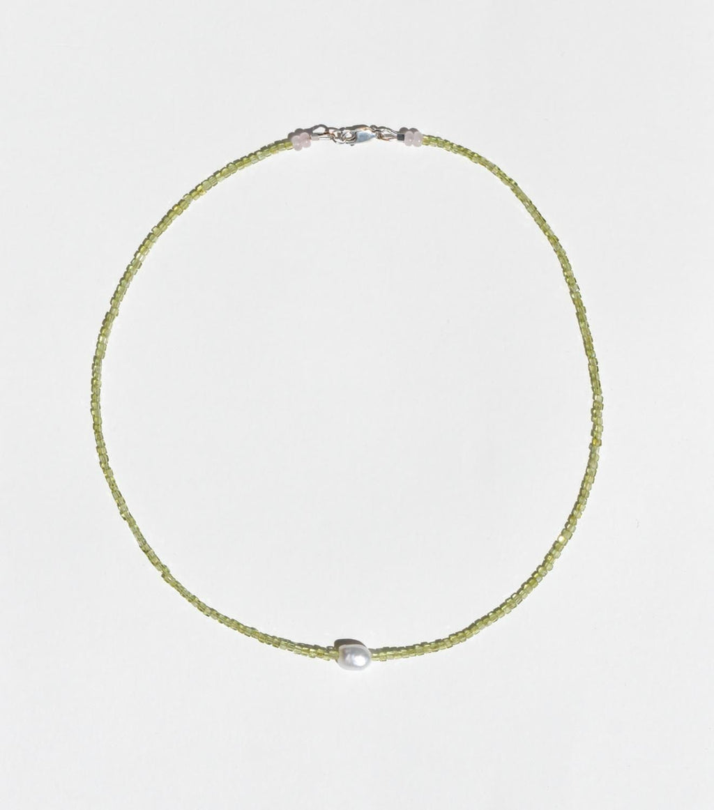 Lily & May - Peridot Necklace-Jewellery-Lily and May-Greenhouse Interiors Pty Ltd