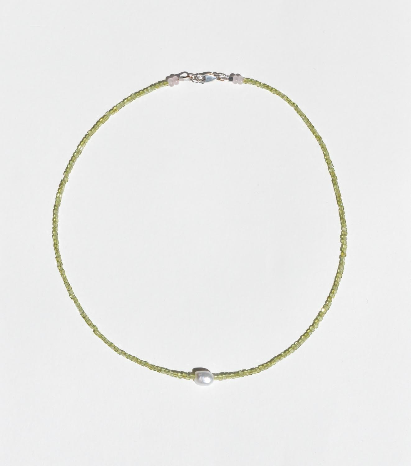 Lily & May - Peridot Necklace-Jewellery-Lily and May-Greenhouse Interiors Pty Ltd