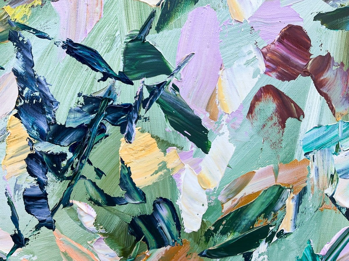 Green Silks - Original Artwork