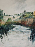 Hibiki - Original Art-Original Art-Michelle Keighley-Greenhouse Interiors Pty Ltd