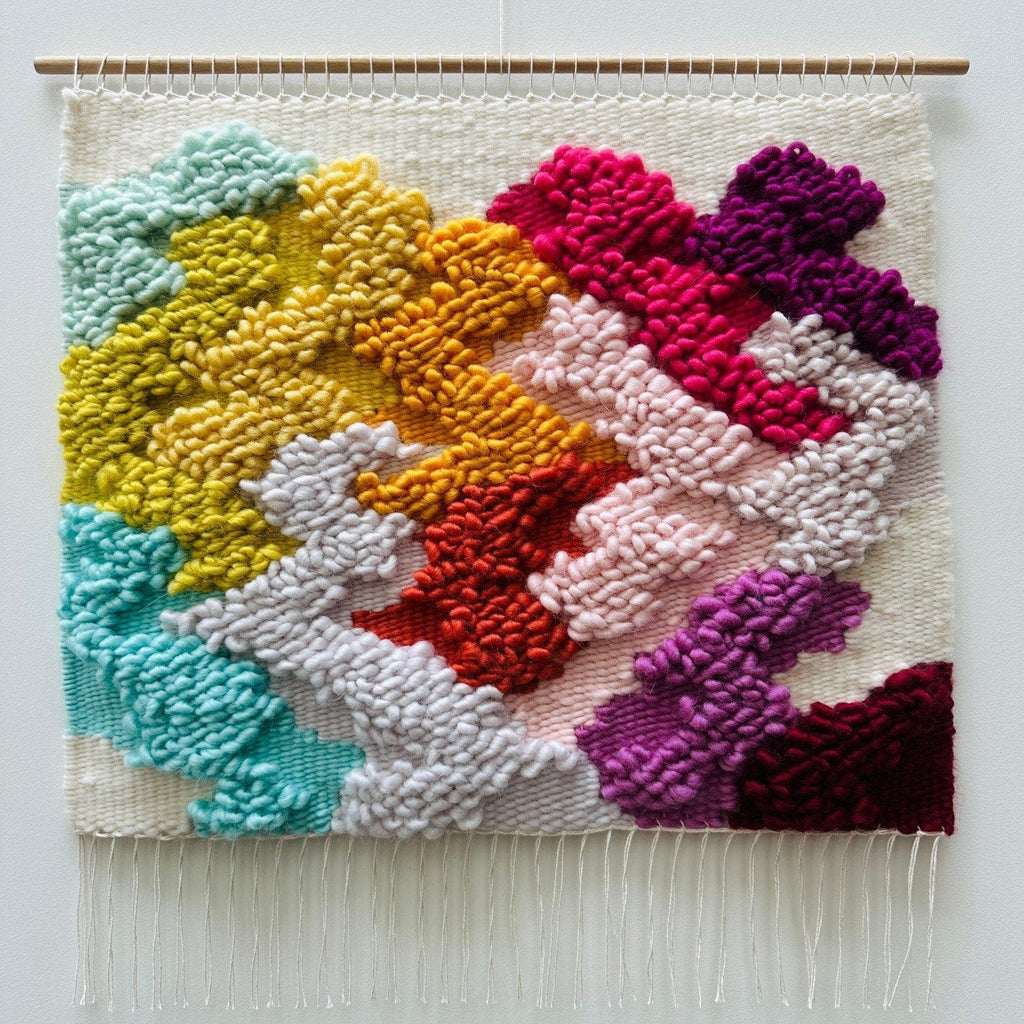 Rainbow Lands 17 - Handwoven Art-Original Art-Tayla Bow-Greenhouse Interiors Pty Ltd