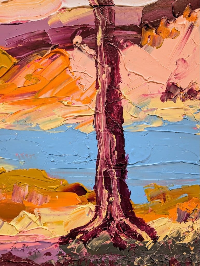 Under The Open Sky - Original Art