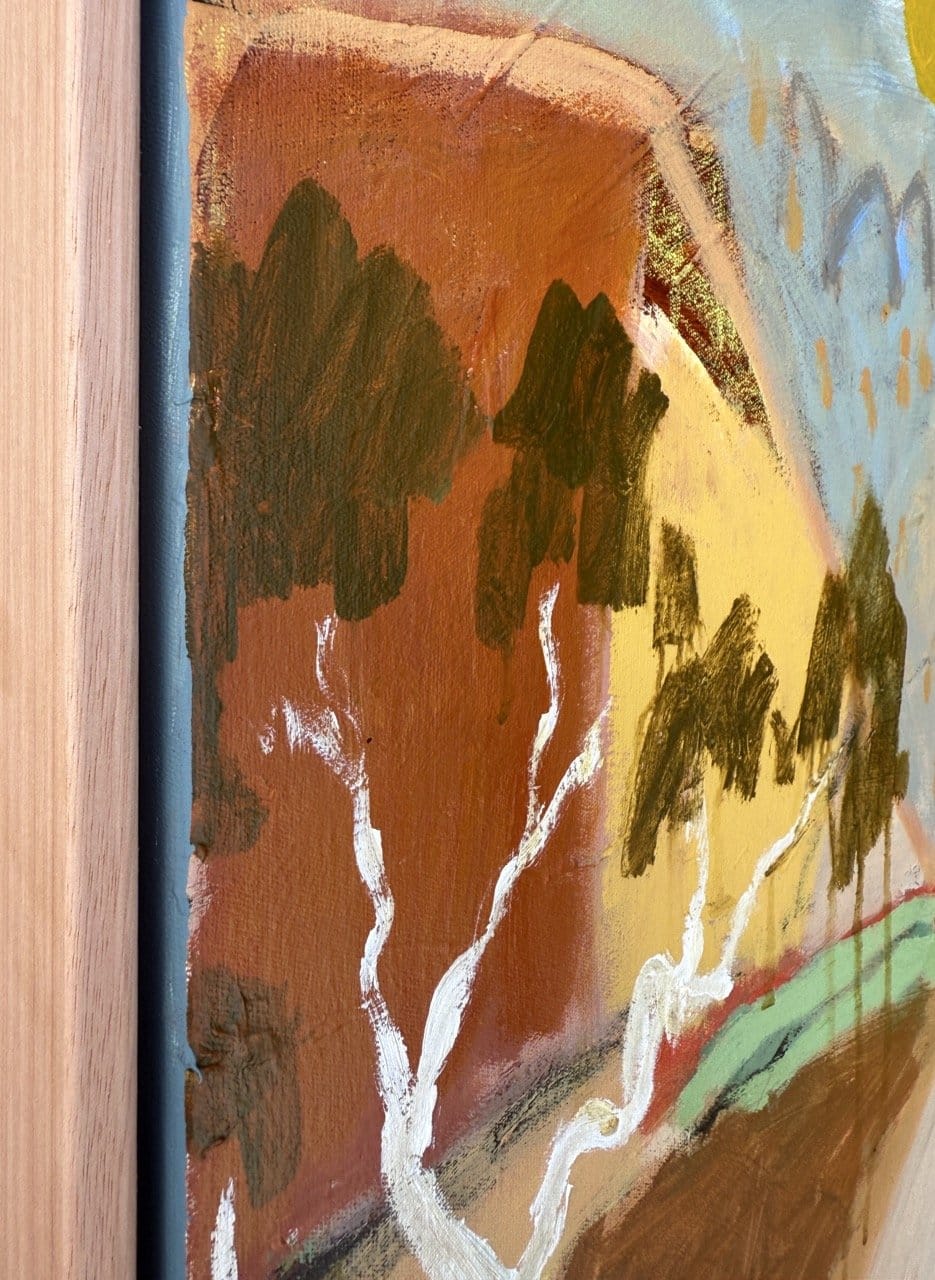 Track To Uluru - Original Artwork