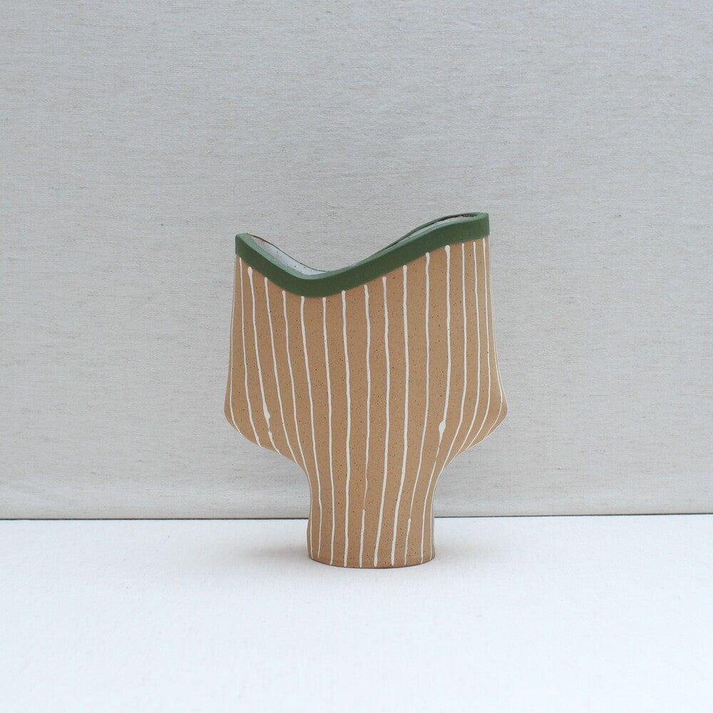On The Edge In Olive Green