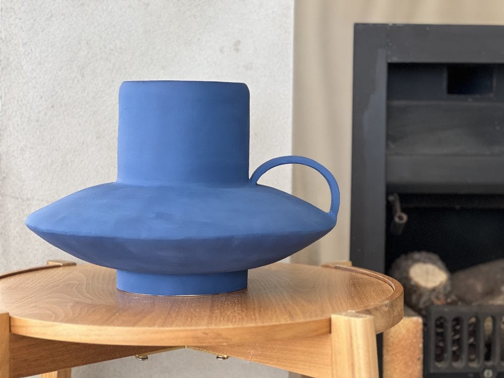 Taking Shape In Cobalt Blue