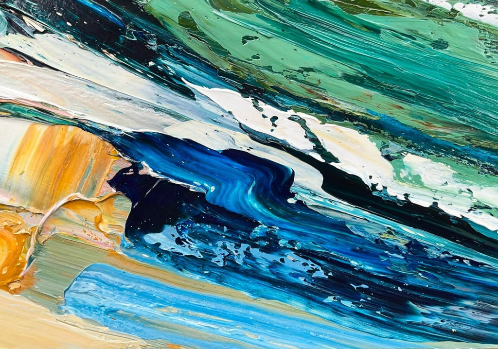 Emerald Break - Original Artwork