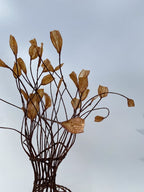 Woven Vase In Copper