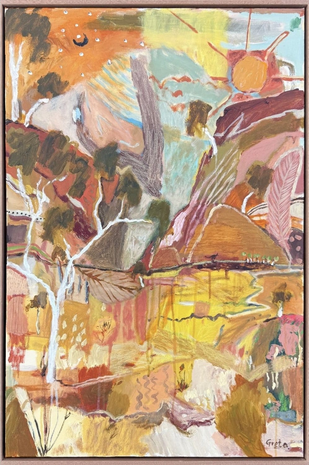 Sundown In The West  - Original Artwork