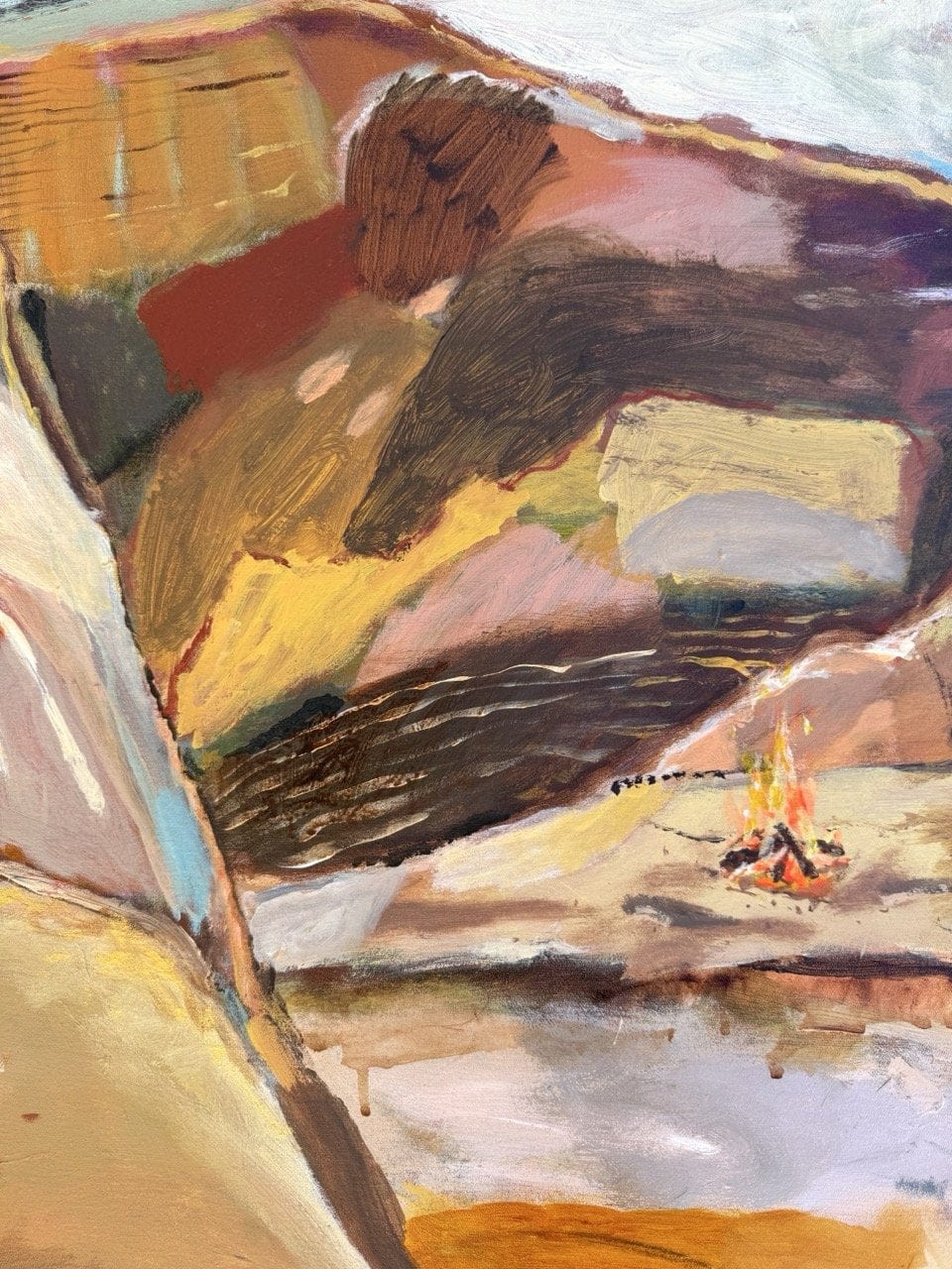 Rhythm Of The Gorge - Original Art