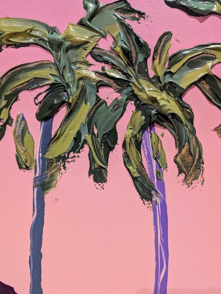 Pretty Palms - Original Art