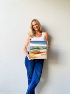 Blush Plains Original Artwork-Original Art-Katie Wyatt-Greenhouse Interiors Pty Ltd