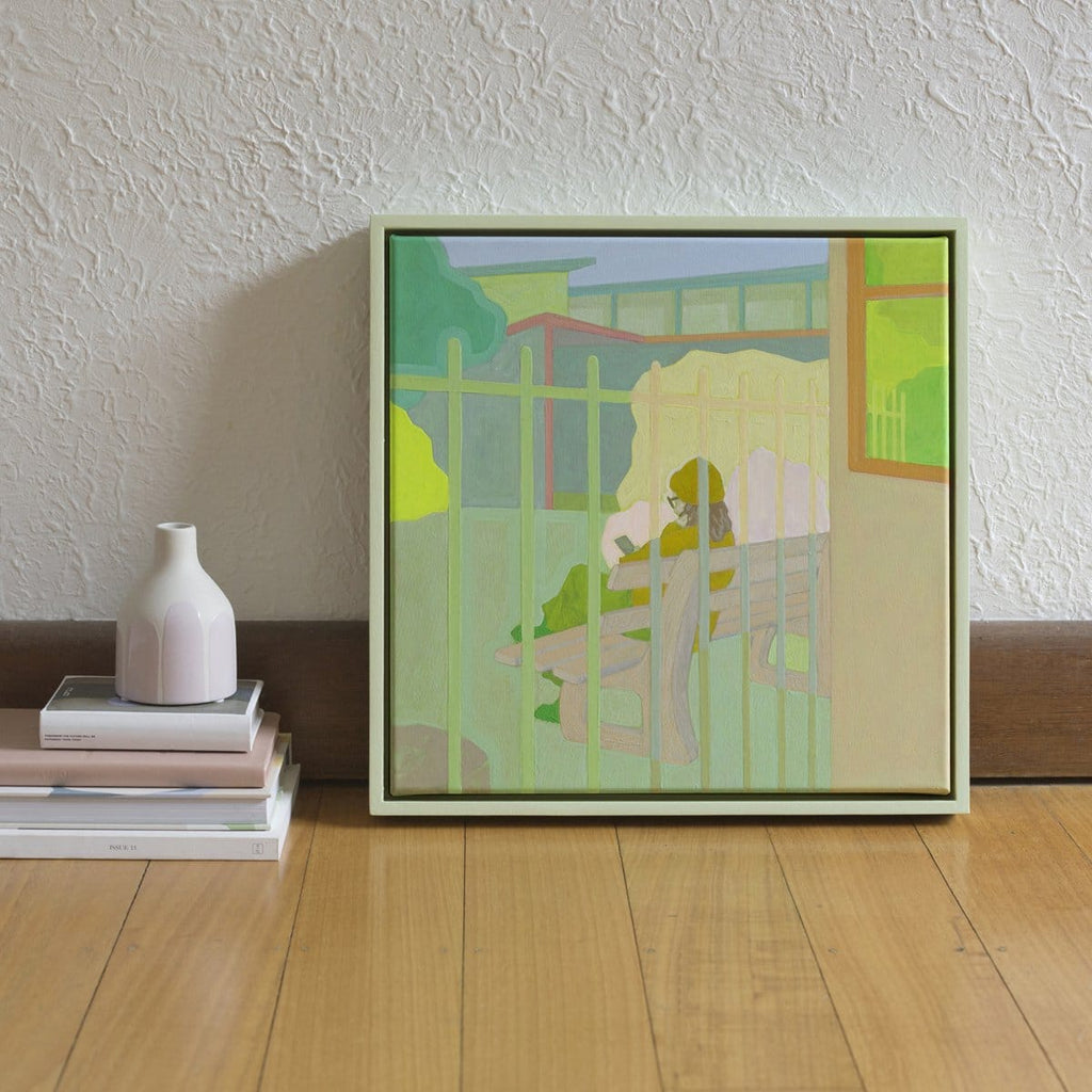 Behind The Fence - Original Art