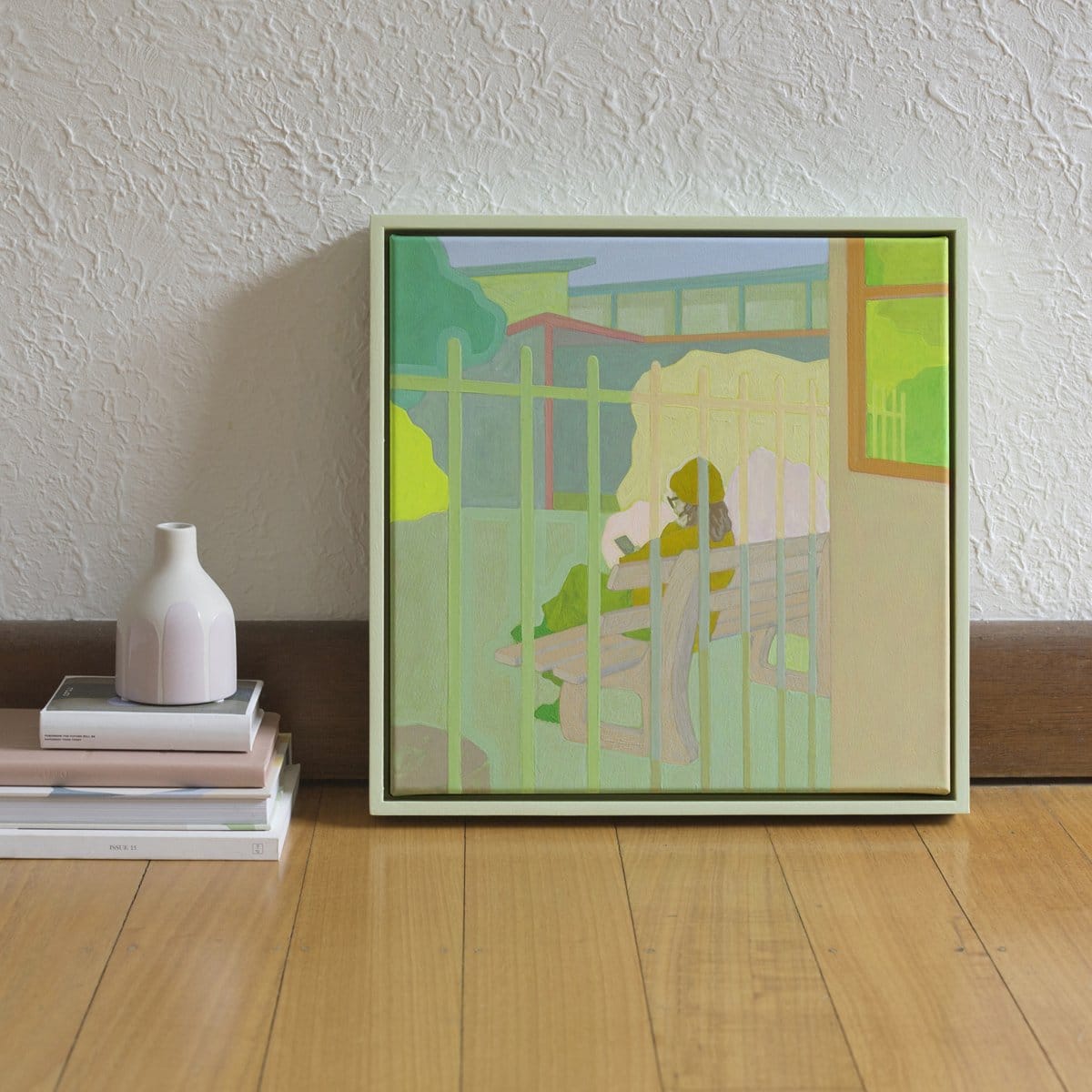 Behind The Fence - Original Art