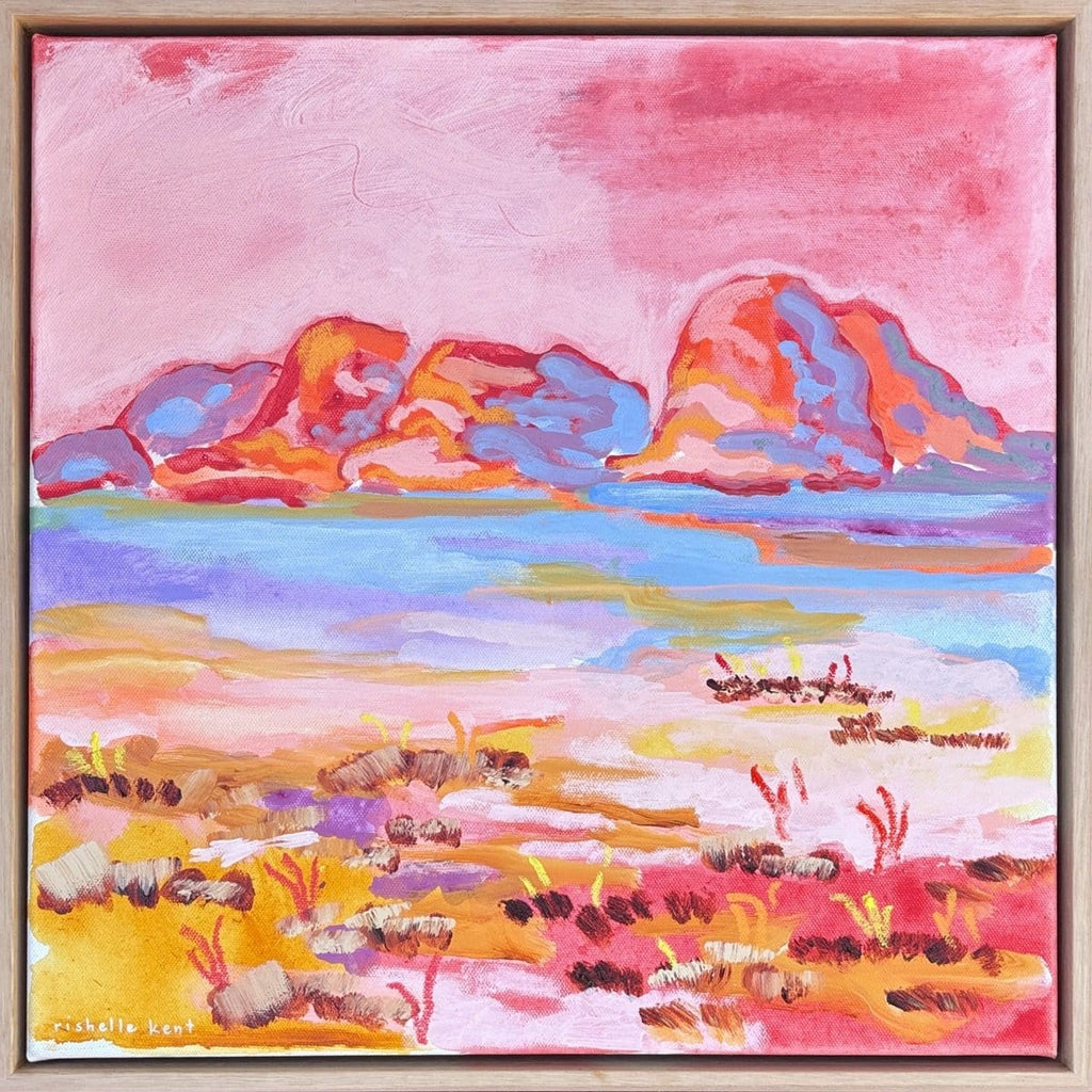 Kata Tjuta At First Light Original Art
