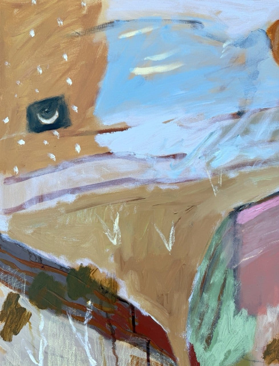 Sundown At Kings Canyon - Original Artwork-Original Art-Greta Hounslow-Greenhouse Interiors Pty Ltd