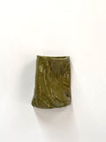 Short Crush Wall Vase 'Grass'