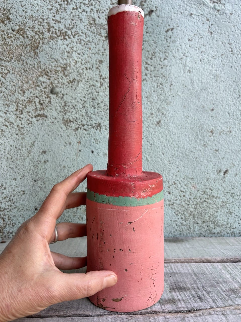 Flotsam Bottle Rose Red-Ceramics-Sarah Murray-Greenhouse Interiors