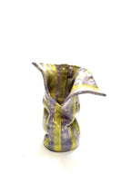 Skinny Crush Vase 'Lavender + Chartreuse'-Ceramics-Lauren Barton-Greenhouse Interiors Pty Ltd