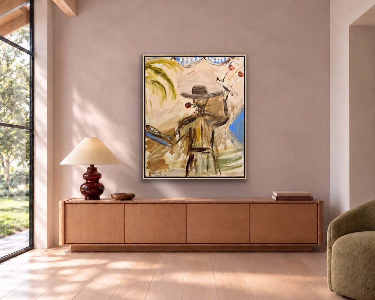 Pablo The Moondancer - Original Art-Original Art-Yolanda Eke-Greenhouse Interiors
