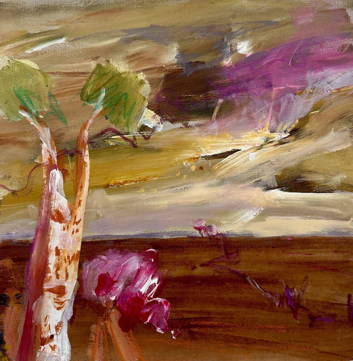 On The Plain - Original Art